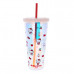 HELLO KITTY PRETTY IN PINK: BEAKER & STRAW
